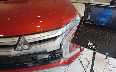 Mitsubishi 3D Scanning L200
