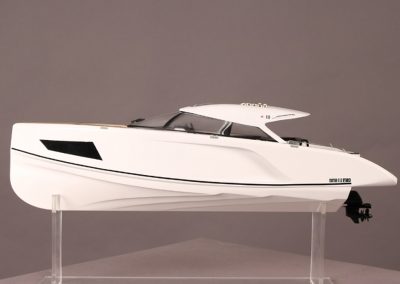 The First Eco Hybrid Marine Cruiser now realised with a physical model